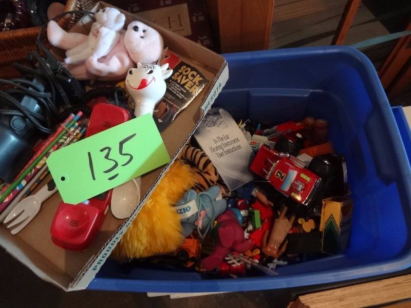 Containers of Toys
