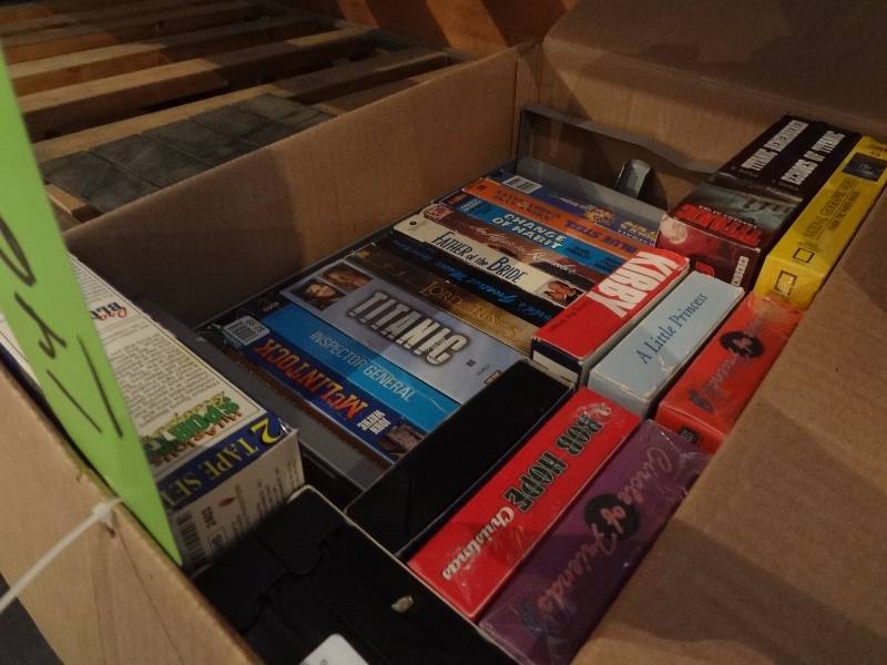Box Lot of VHSs
