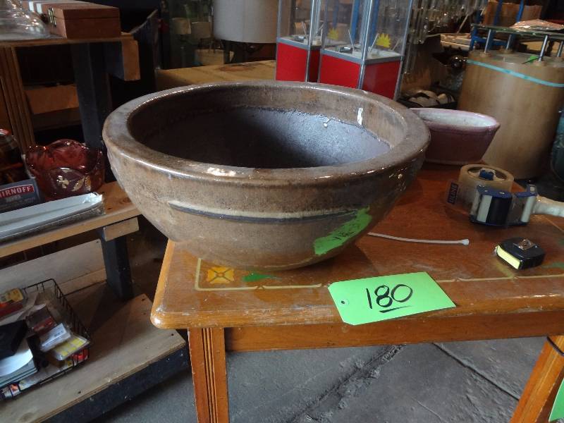 Huge Glazed Planter