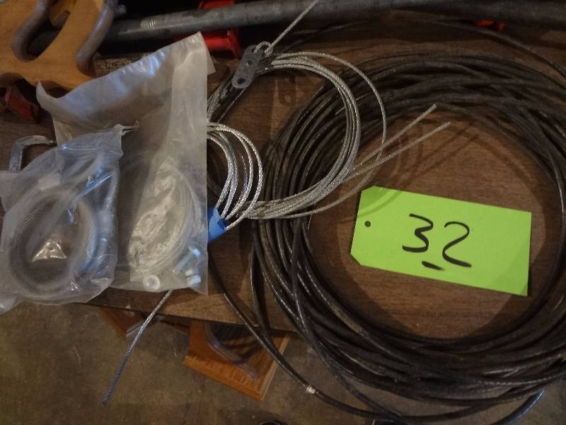 Lot of Steel Cable