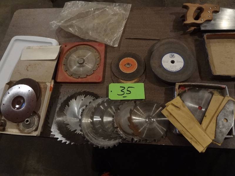 Saw Blades, Grinder wheels