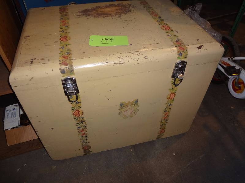 Large wooden Trunk