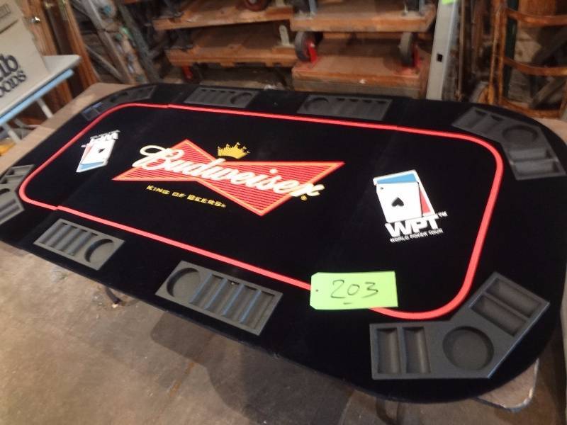 Budweiser Oval casino Table Top