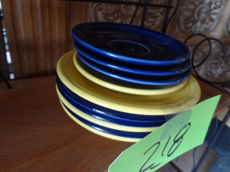(10) pieces Fiesta Ware