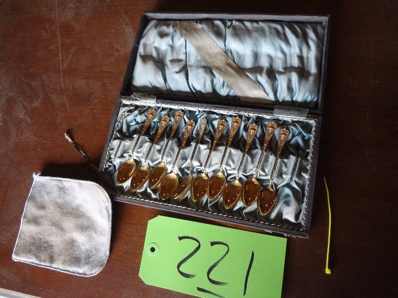 Old German Small Spoon set