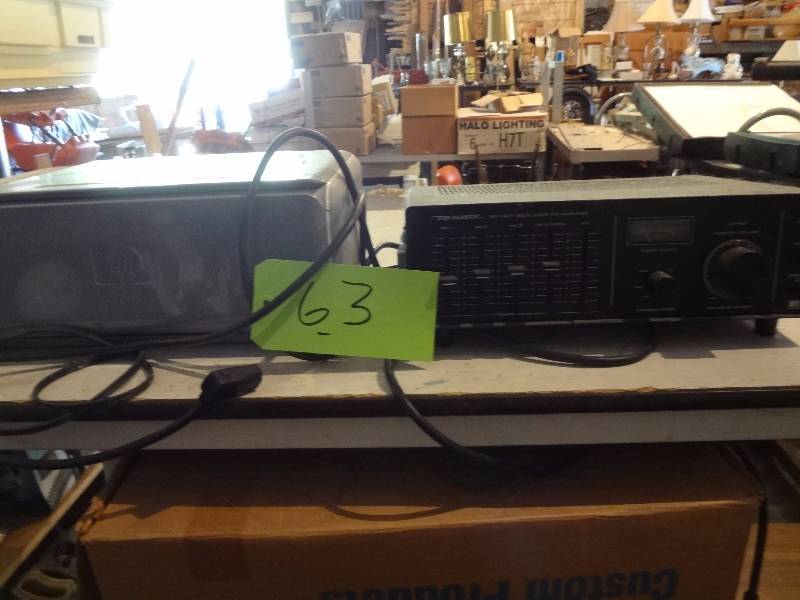 Realistic 100 Watt Amp, HP Print