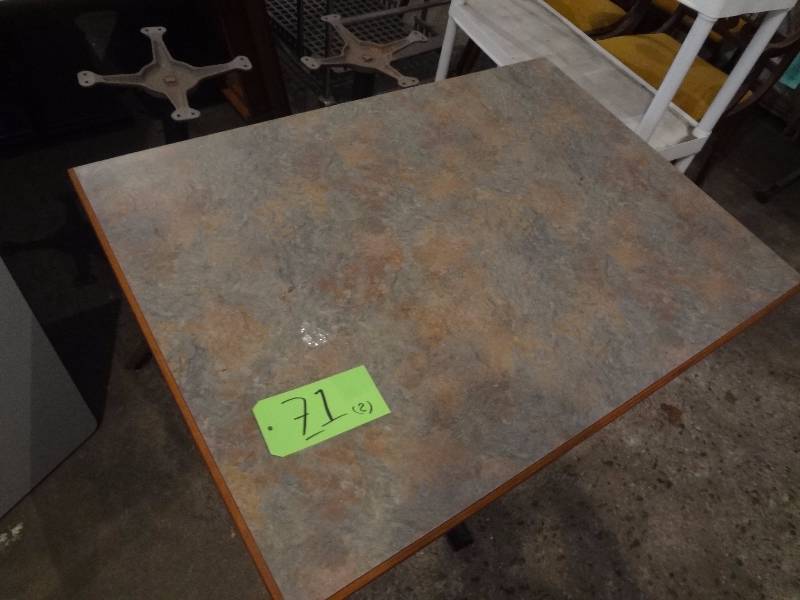 Pair of Cafe Tables