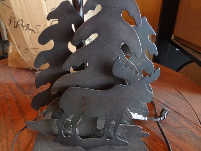 Moose Lamp