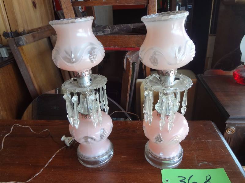 Pair 40s Vanity Lights