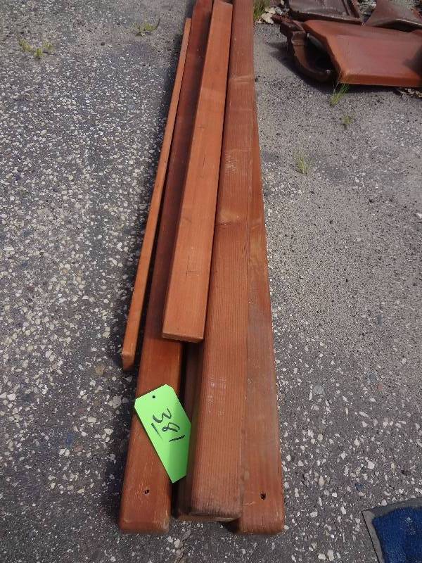 Lot of Cedar Post