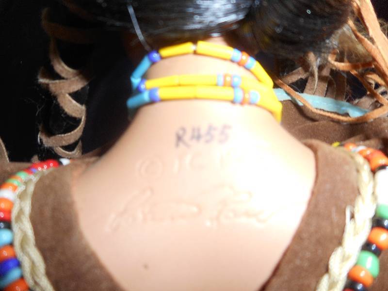 PORCELIAN INDIAN DOLL
