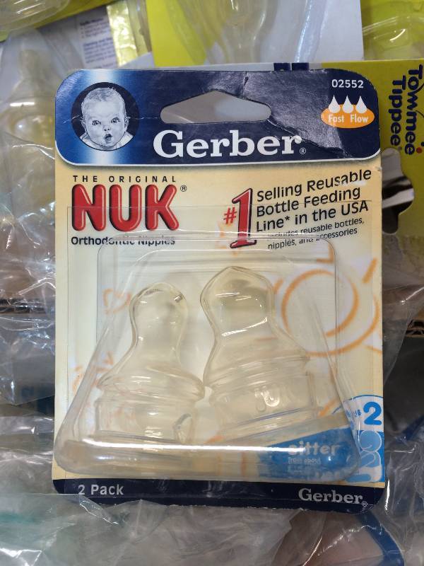 lot 42 image: Baby Bottle Nipples