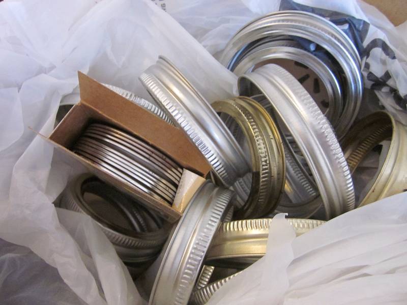 lot 52 image: Canning Jars