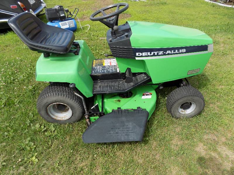 Deutz Allis Lawn Mower White Feather Trading 156 KBID