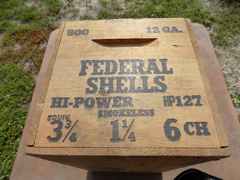 Federal Ammunition box