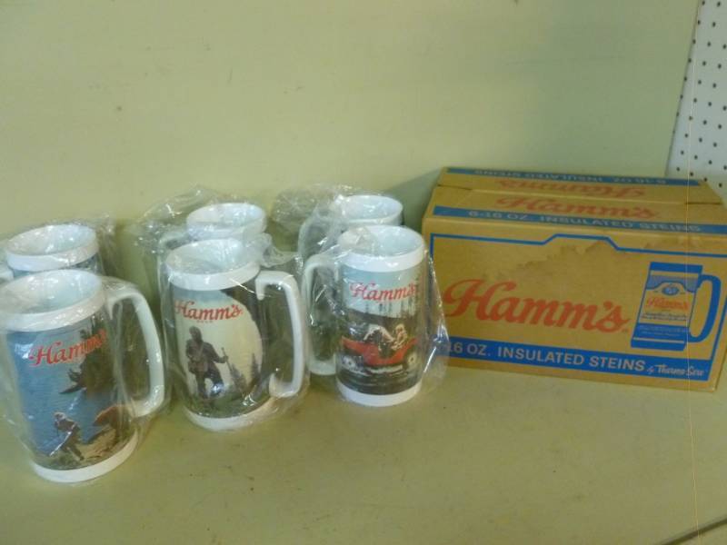 Vintage Hamms Stein Set