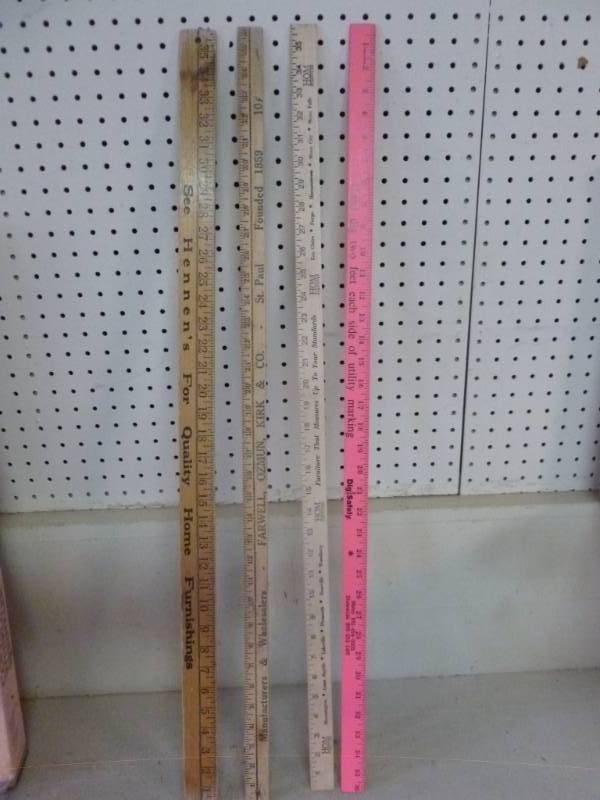 Wooden Measuring Sticks