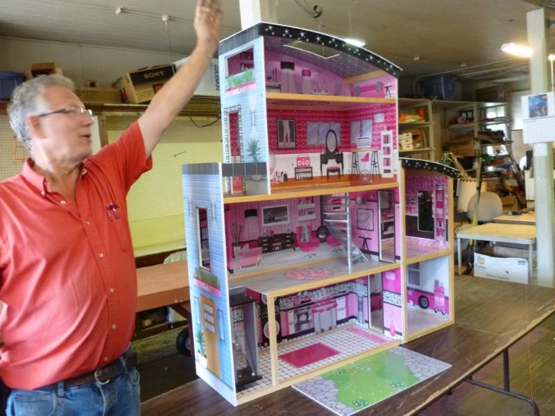 Large Wooden Doll House