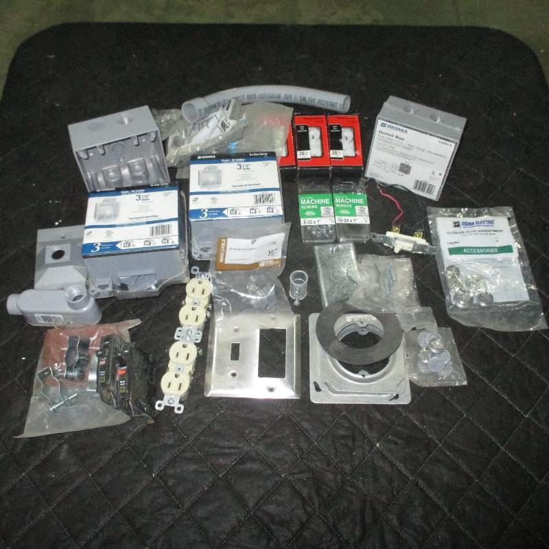 ASSORTED ELECTRICAL SUPPLIES