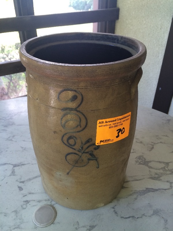 Vintage stoneware  14 high x 9 wide