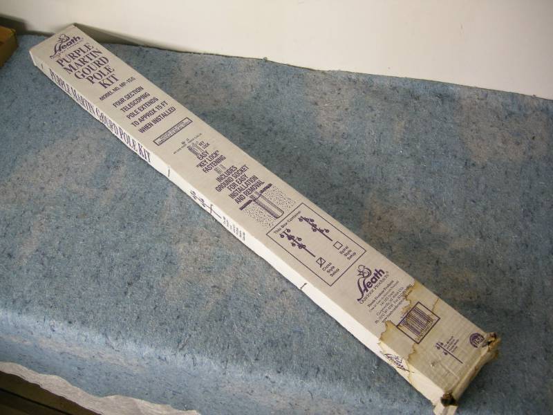 lot 91 image: Purple Martin Ground Pole Kit