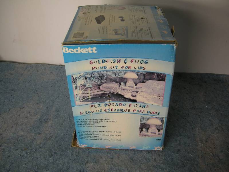 lot 92 image: Goldfish and Frog Pond Kit for Kids
