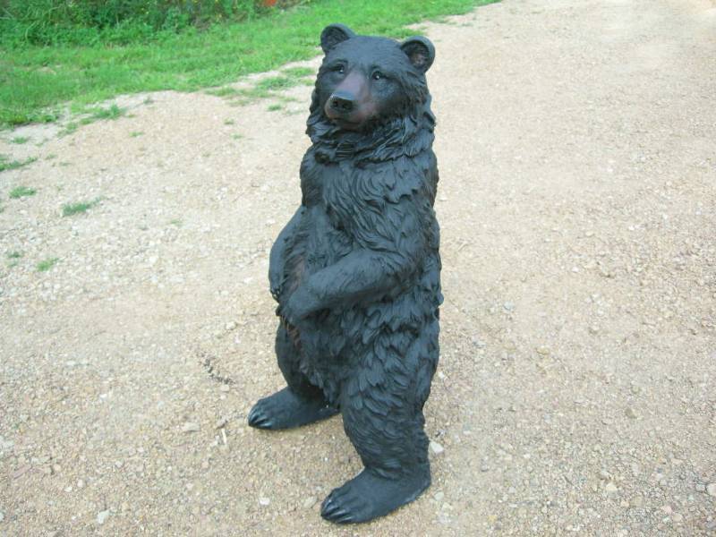 lot 1 image: Standing Black Bear