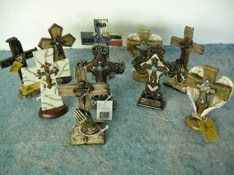lot 96 image: Standing Crosses