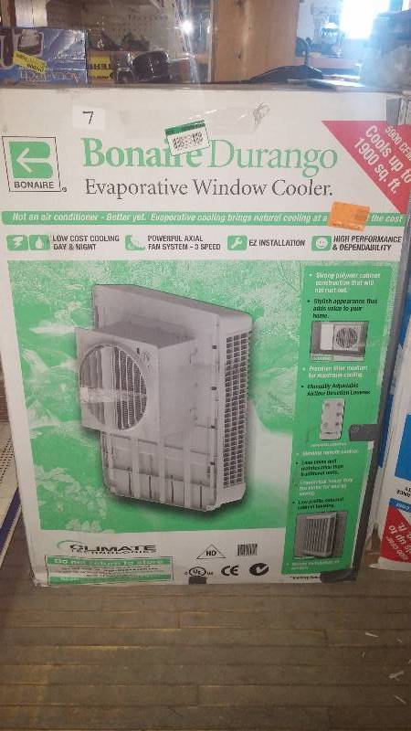 lot 7 image: Evaporative Window Cooler - tested and works