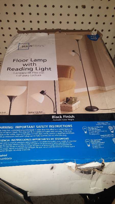 lot 31 image: Floor Lamp with Reading light