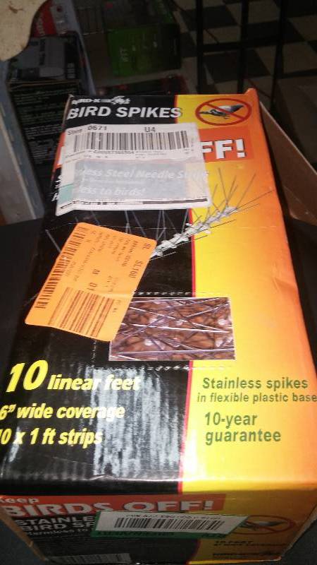 lot 36 image: Bird Spikes