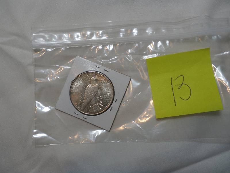 1923 S Peace Dollar.