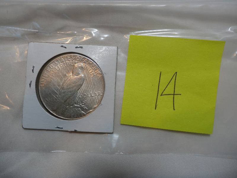 1923 S Peace Dollar.