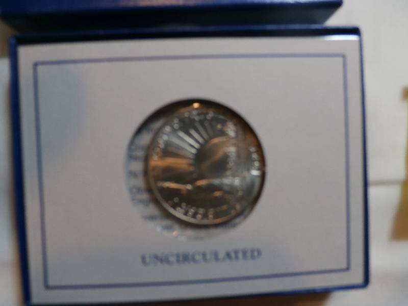 1986  uncirculated liberty 50 cent