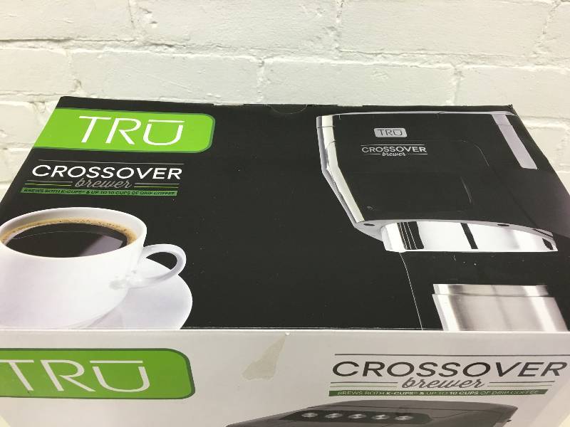 lot 13 image: TRU Crossover Brewer Multi-Brew System  retail $134
