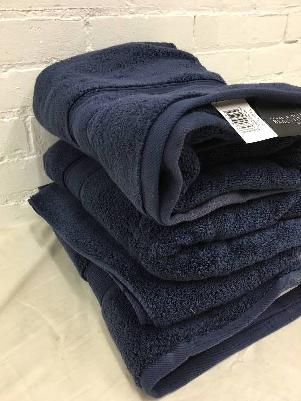 lot 38 image: 3 kenneth cole reaction towels