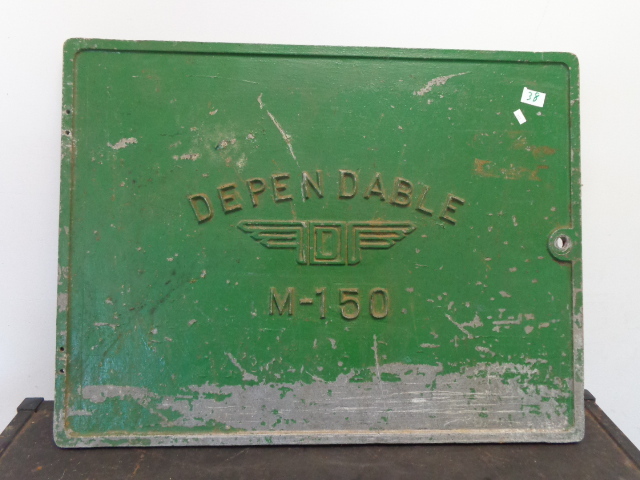 lot 38 image: Aluminum Sign