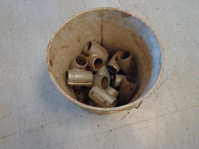 lot 49 image: Aluminum Hollaender Fittings