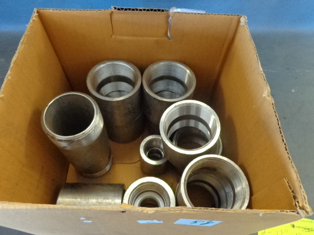 lot 58 image: Stainless Steel Pipe Fittings