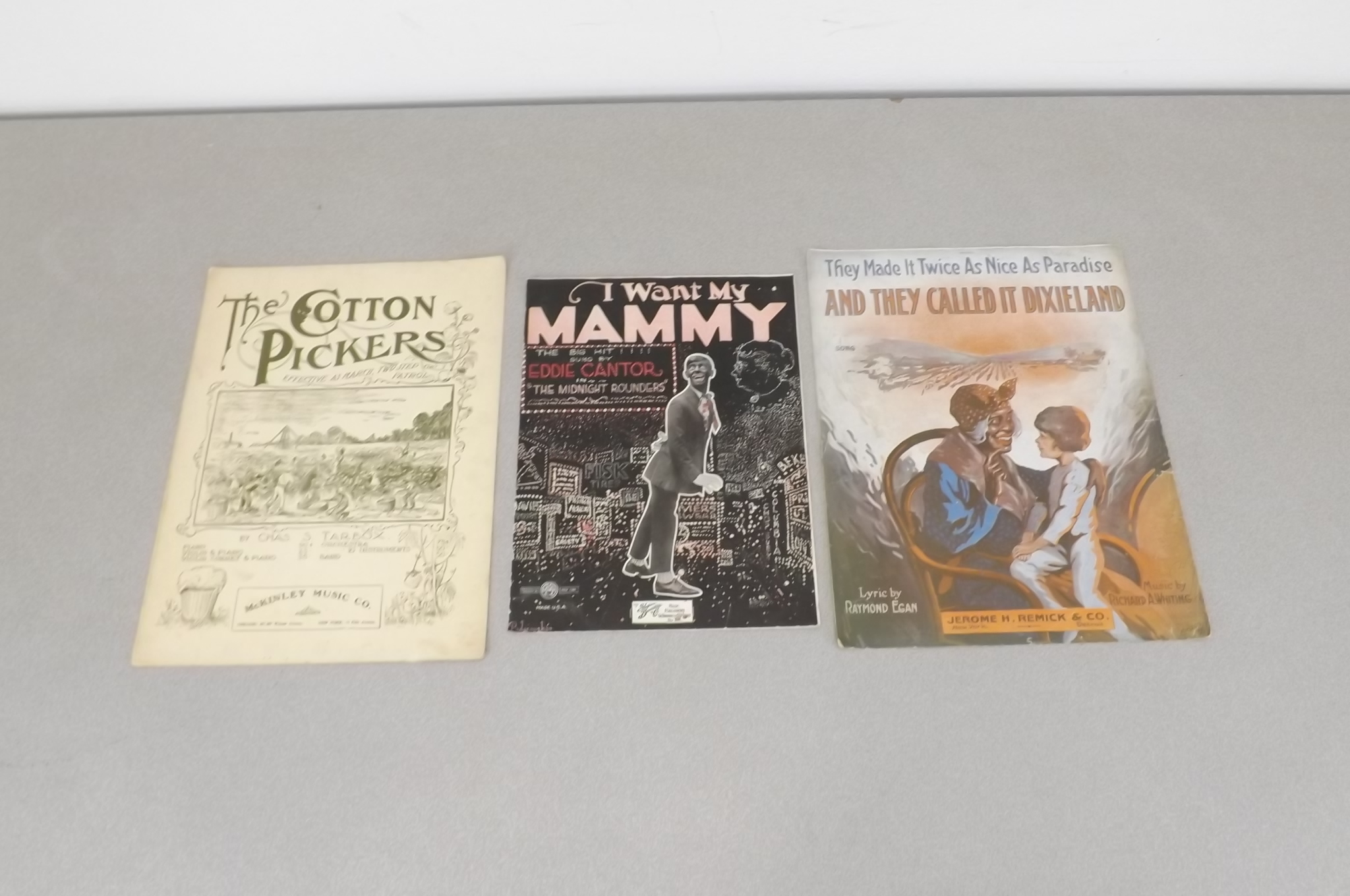 lot 6 image: Lot of Black Americana Sheet Music