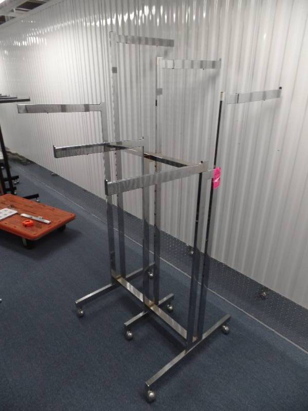 Chrome, 6 Arm Store Fixtures