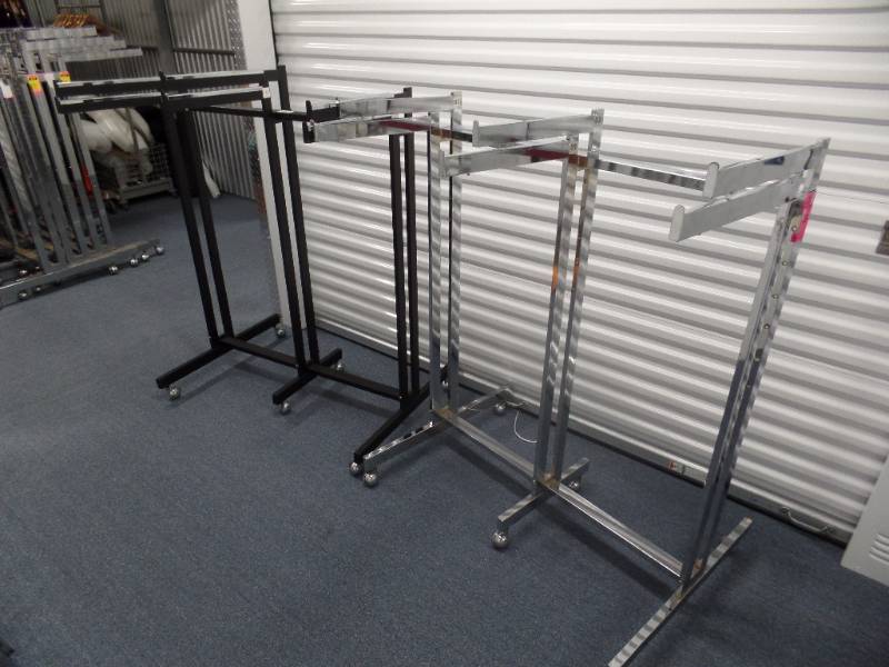Chrome and Black, 6 Arm Store Fixtures