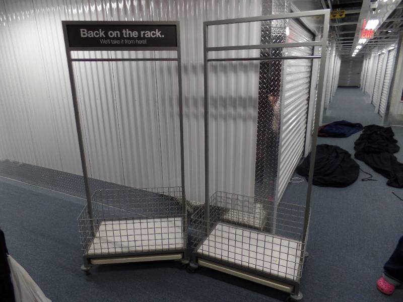 Basket Bottom Rolling Racks