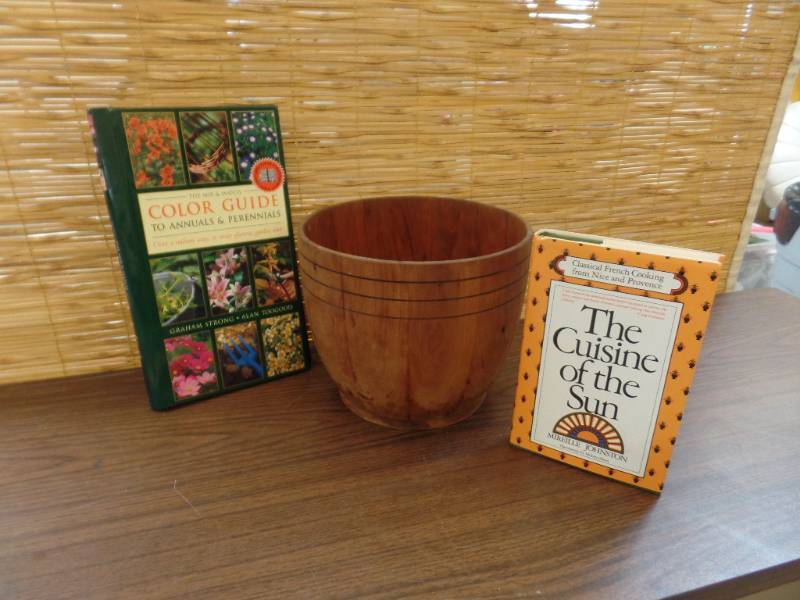 Books and Garden Items