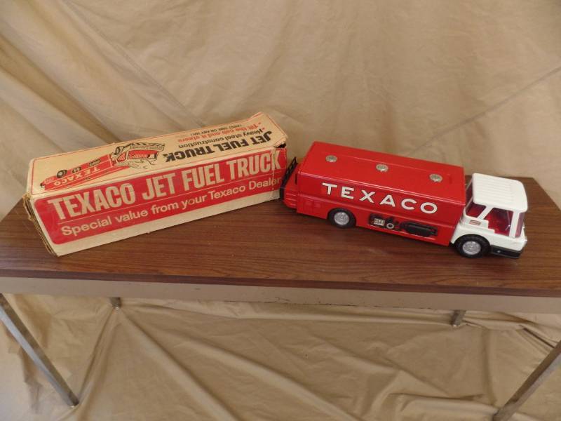 texaco jet fuel toy truck