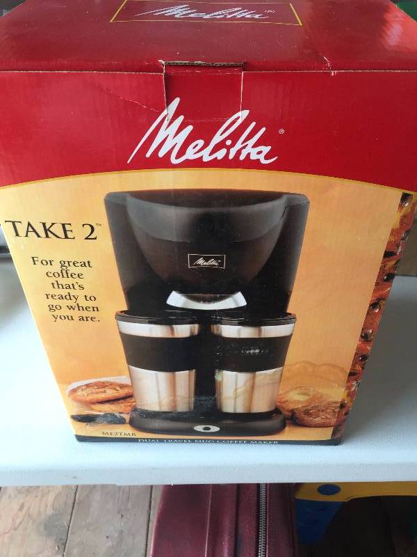 TWO CUP COFFEE MAKER NEW IN BOX
