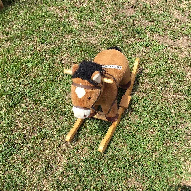 ROCKING HORSE ABOUT 1.5 FEET TALL