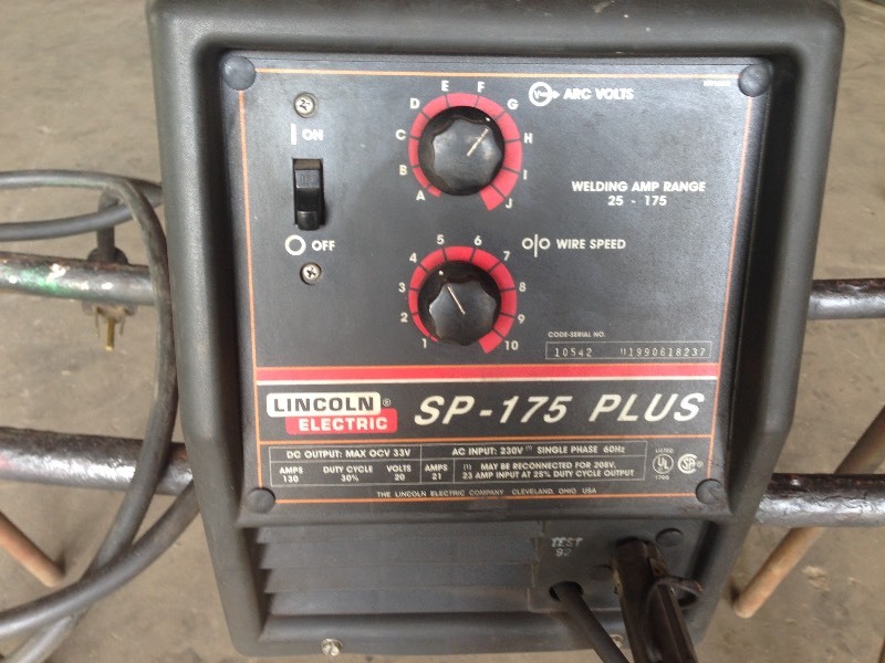 Lincoln welder Sp-175 plus wire feed