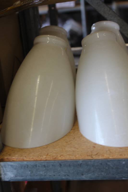 lot 160 image: Lot of (4) Glass Light Shades