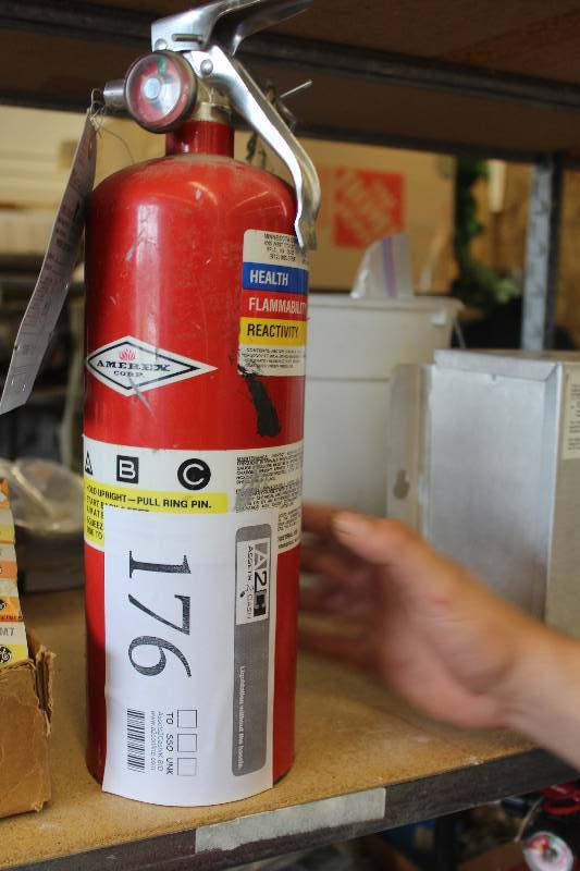 lot 176 image: Dry Chemical Fire Extinguisher